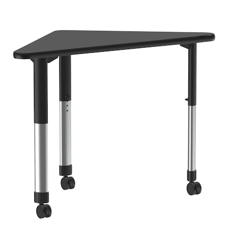 Correll HPL Collaborative Desk - Casters - Wing AD3041TF-WING-07-09-09-CK